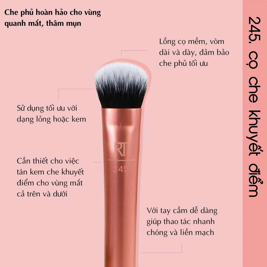 Cọ Tán Che Khuyết Điểm RT REAL TECHNIQUES Expert Concealer 245 91593